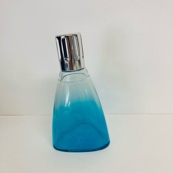 Lampe Berger turquoise and clear ombre fragrance lamp new - Picture 3 of 5